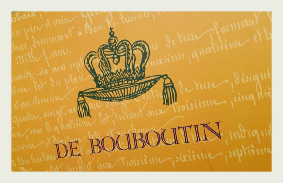 de bouboutin  2段引き出しbox（在庫限り特別価格) 2枚目の画像