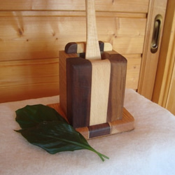 欅（ケヤキ）の靴べら スタンドセット 靴ベラ 内海木工所 通販