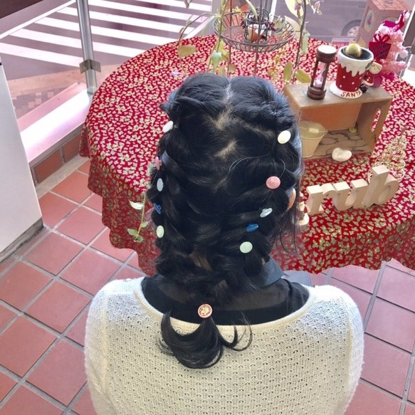 赤鼻のトナカイを歌いたくなるヘアーアクセサリー　 4枚目の画像