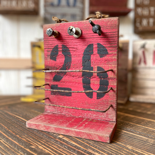 ○サビサビ ジャンクなウォールシェルフ○木製 キーフック ウォール