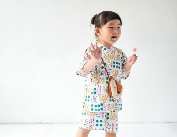 [蔬果園] 夏日兒童日式甚平/浴衣 #三種款型 第4張的照片