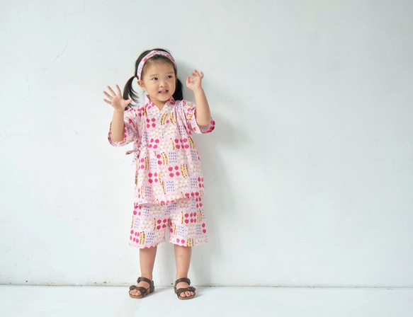 [蔬果園] 夏日兒童日式甚平/浴衣 #三種款型 第6張的照片