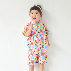 [阿花姊妹]夏日兒童日式甚平/浴衣 #三種款型 第5張的照片
