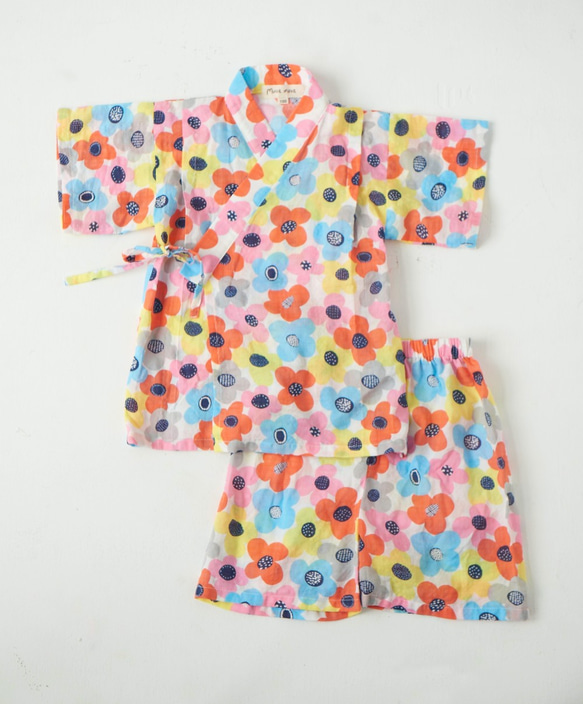 [阿花姊妹]夏日兒童日式甚平/浴衣 #三種款型 第7張的照片