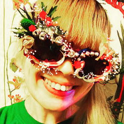 小さな森のボタニカルオブジェ♪ギフトにも。丸いワイヤーがついて