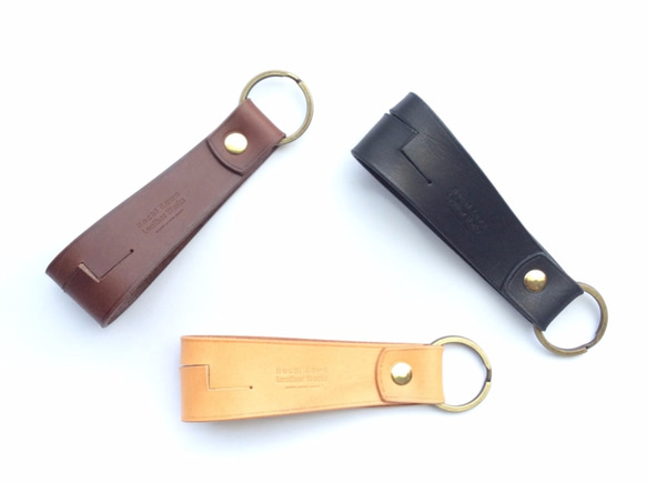 八革(hachi-kawa Leatherworks) 手工皮件 手機座鑰匙圈 第2張的照片