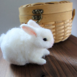 うさぎ 小動物 羊毛フェルト 羊毛フェルト Samantha 通販
