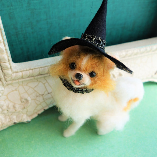 さおり様 羊毛フェルト チワワ ハンドメイド 犬 羊毛フェルト 犬 チワワ 刺繍 ハンドメイド 羊毛フェルト