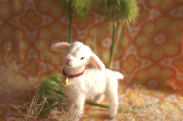 子ヤギ　羊毛フェルト 5枚目の画像