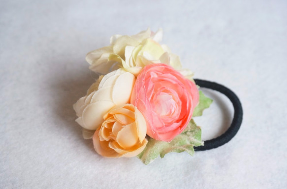 Artificial flower hair accessory, Girls hair flower 第2張的照片