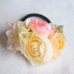 Artificial flower hair accessory, Girls hair flower 第3張的照片