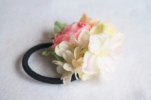 Artificial flower hair accessory, Girls hair flower 第4張的照片