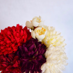 ボックスフラワー風～菊の髪飾り～ 7枚目の画像