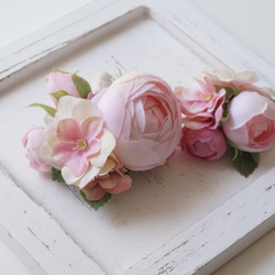 【Creema限定・Creema春の福袋2020】お花のブーケコサージュ～ピンク色～ 3枚目の画像