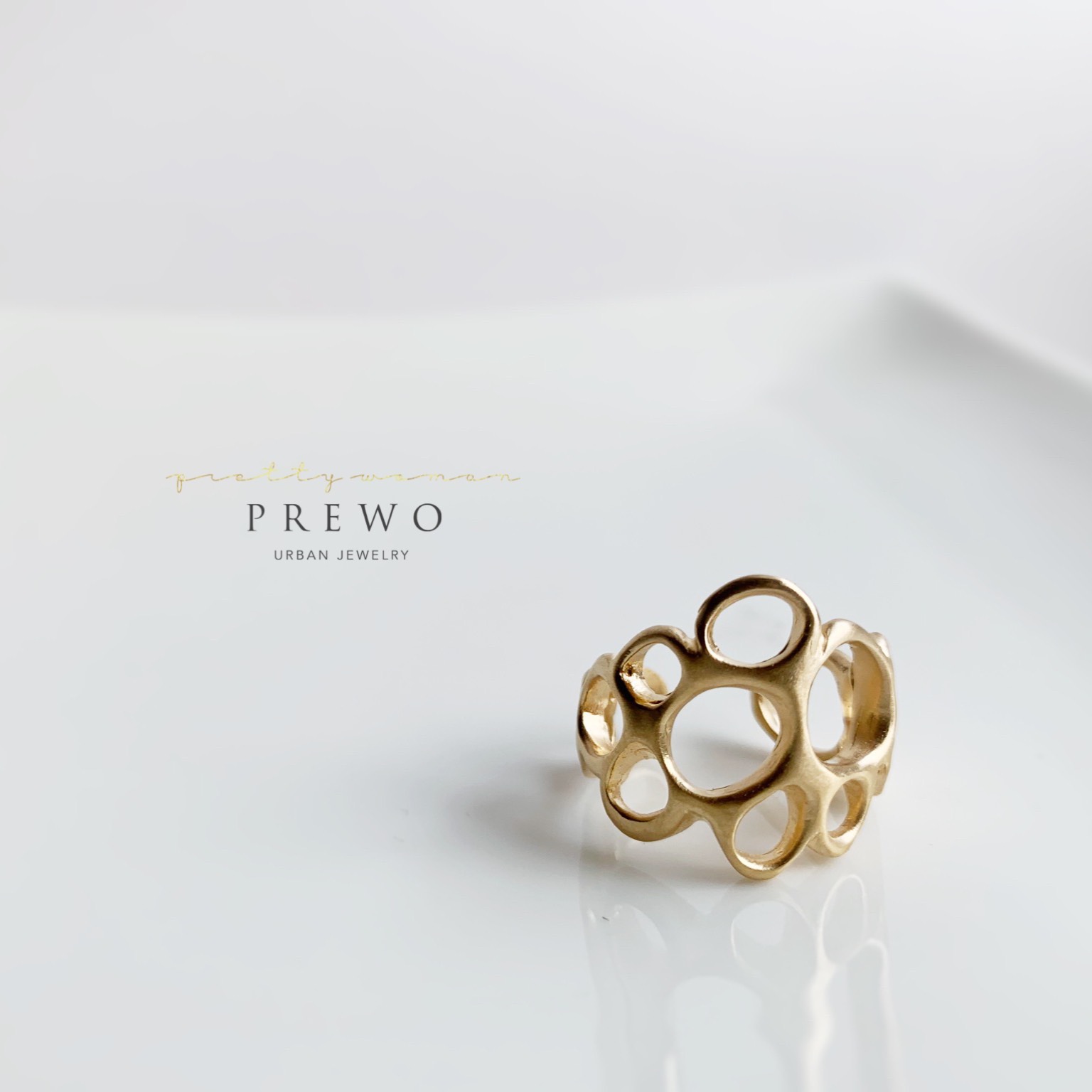 《受注製作》K18GP FOAM Ring