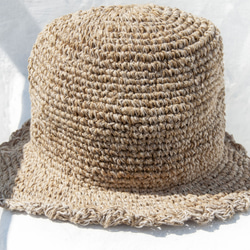 クリスマスギフト交換ギフト母の日ギフトバレンタインデーギフト誕生日ギフト綿とリネンの帽子織られた帽子漁師の帽子太陽の帽子わらの帽 2枚目の画像