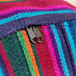 Woven bag 手織手感民族旅行方形後背包Fairtrade - 南美色調 (僅一件) backpack 第10張的照片