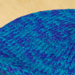 fairtrade 手織純羊毛帽 / 針織毛帽 / 手織毛帽 / 毛線帽 (made in nepal) - 藍色天空 第4張的照片