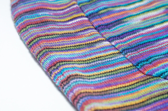 女裝 民族風拼接針織短褲 knitting shorts - 漸層繽紛色調 ( 限量一件 ) Fairtrade 第9張的照片