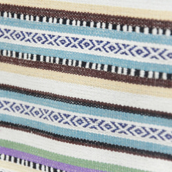 限量一件 手工純棉織布南美色調肩背包 / 斜背包 - 民族風條紋 第5張的照片