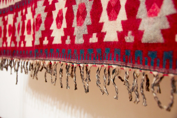 民族風披巾 / boho針織圍巾 / 民族圖騰圍巾 / 針織披巾 / 蓋毯 (made in nepal) - 波西米亞 第5張的照片