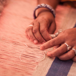 carpet手感織布地毯/桌墊/編織感餐墊 / Boho民族風野餐墊 - 心中的撒哈拉沙漠 摩洛哥風民族 (大) 可挑色 第7張的照片