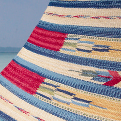 カーペットの質感織りカーペット/テーブルマット/織り感じのプレースマット/自由奔放に生きるエスニックスタイルのピクニックマット- 4枚目の画像