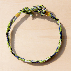 繽紛編織混色手繩 / 衝浪手繩 / 編織手繩 / 客製化手繩 - 混色五色蠶絲蠟線 ( 客製化 ) 第5張的照片
