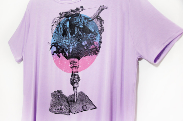 女性モーダルクール感が寄付する旅行T /ブラウス/ Tシャツ/ Tシャツデザイン/プリントコートのエレガント感を緩和 - ロンリ 5枚目の画像
