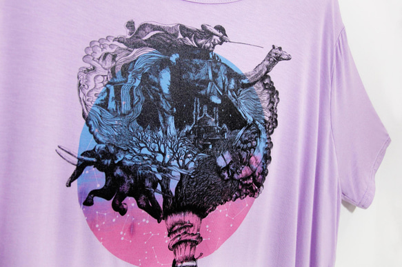 女性モーダルクール感が寄付する旅行T /ブラウス/ Tシャツ/ Tシャツデザイン/プリントコートのエレガント感を緩和 - ロンリ 7枚目の画像