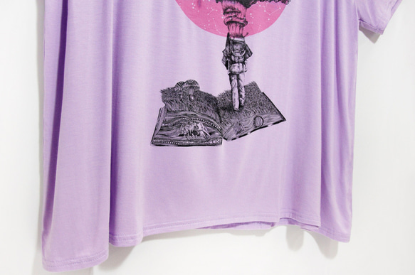 女性モーダルクール感が寄付する旅行T /ブラウス/ Tシャツ/ Tシャツデザイン/プリントコートのエレガント感を緩和 - ロンリ 8枚目の画像