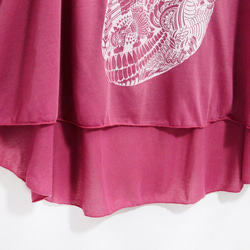 手描きの傘のベスト/ブラウス/ Tシャツ/ Tシャツデザイン/ Tシャツの/バレンタイン/夏の女性のエレガントな感覚 - ウサギ 3枚目の画像