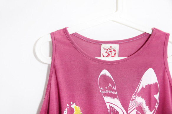 手描きの傘のベスト/ブラウス/ Tシャツ/ Tシャツデザイン/ Tシャツの/バレンタイン/夏の女性のエレガントな感覚 - ウサギ 8枚目の画像