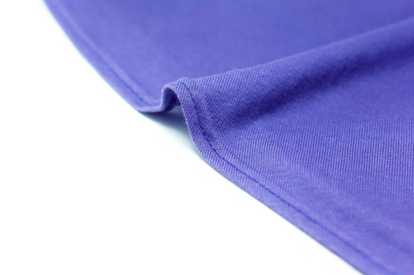 女裝 手感自然垂墜兩穿露肩上衣/女裝上衣/Tee/設計上衣/ T-shirt/ 傘擺上衣- 南美印地安 ( 藍紫 ) 第6張的照片