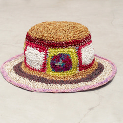 バレンタインデーの贈り物手織りコットンキャップ/ニットキャップ/帽子/麦わら帽子/ストローハットの限定版 - サリラインのヒット 1枚目の画像