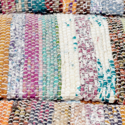 手織りサリーの線の色ストライプ - 手織りのサリーは、限定版のライン電話の袋/携帯電話ケース/ショルダーバッグ/バッグ/トラベル 4枚目の画像