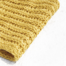 クリスマス限定版の手織り（ネパール製）の純粋なウールのスカーフ/ニットスカーフ/手織りストライプスカーフ/手編みのマフラー - 6枚目の画像