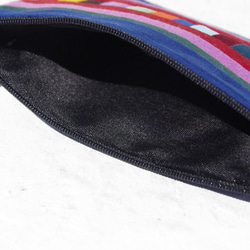 デザインの手作りの綿の財布/収納袋/袋/ゴミ袋/ポーチヘッドフォンのクリスマスプレゼントのアイデアギフト交換贈り物センス - 虹 5枚目の画像