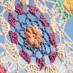 国立風の手織りコットン自由奔放に生きる虹色の夢のキャッチャーの魅力はキャザー/手作りのレースのドリームドリームキャッチャー - 3枚目の画像
