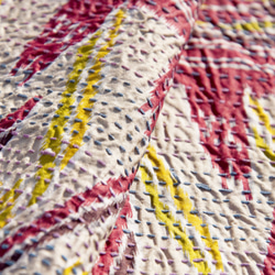 限定版の手縫いのシルク糸李富栄/刺繍スカーフ/スカーフシルク刺繍/手縫いサリーラインスカーフ/インドのシルク刺繍のスカーフ - 4枚目の画像