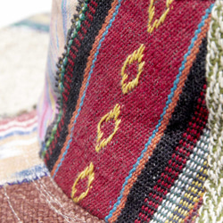 クリスマスプレゼントバレンタインギフトバースデーギフトギフトギフトクリスマス交換ギフト南アメリカ風のステッチング手織りコットン帽 2枚目の画像