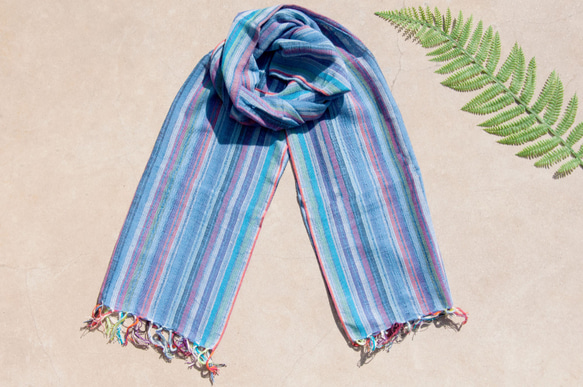 交換ギフトクリスマスマーケットエスニックスタイルフォレストバースデーギフトクリスマスギフト手織り純綿シルクスカーフ手織りスカーフ 2枚目の画像