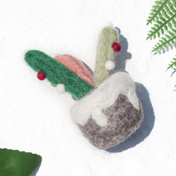 クリスマスギフト交換ギフトクリスマスマーケットエスニック風の森の誕生日プレゼントウールフェルトオフィスデコレーション/ウールフェ 7枚目の画像