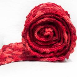 バレンタインデーギフトギフトギフト新年の贈り物国有林森林誕生日プレゼント手作りかぎ針編みウールスカーフ/花かぎ針編みスカーフ/花 4枚目の画像