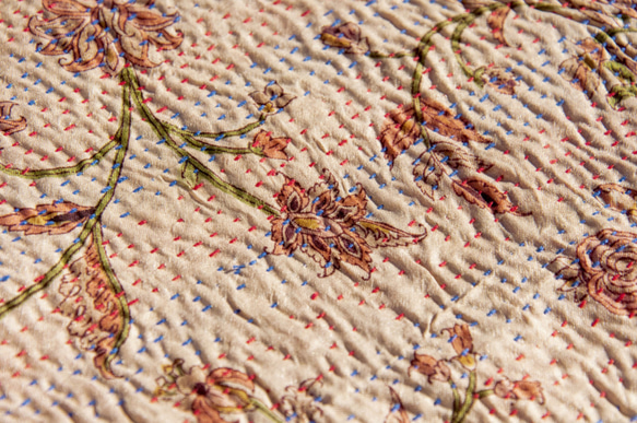 母の日ギフトバレンタインデーのギフト新年のギフトエスニックスタイル森林局クリスマスギフト手縫いサリー布スカーフ/シルク刺繍スカー 7枚目の画像