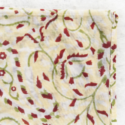 クリスマスギフト交換ギフト母の日バレンタインギフト新年のギフト誕生日ギフト手織りの純粋な絹のスカーフ/手作りの木版画印刷された植 9枚目の画像