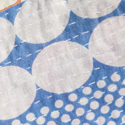 クリスマスギフト母の日バレンタインギフト新年のギフト誕生日ギフト新年のギフト手縫いのサリーファブリックステッチスカーフ/刺繍スカ 8枚目の画像