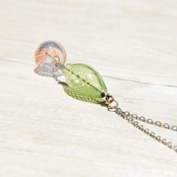 Glass Necklace/ 簡約感 / 法式口吹玻璃項鍊 - 驚嘆號 Simple Design 第3張的照片
