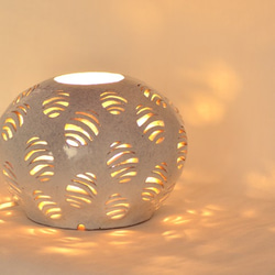 蝶柄透かし彫りランプシェード スタンドライト・テーブルランプ