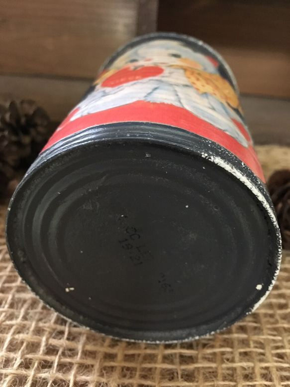 レトロアニマルリメ缶 4枚目の画像